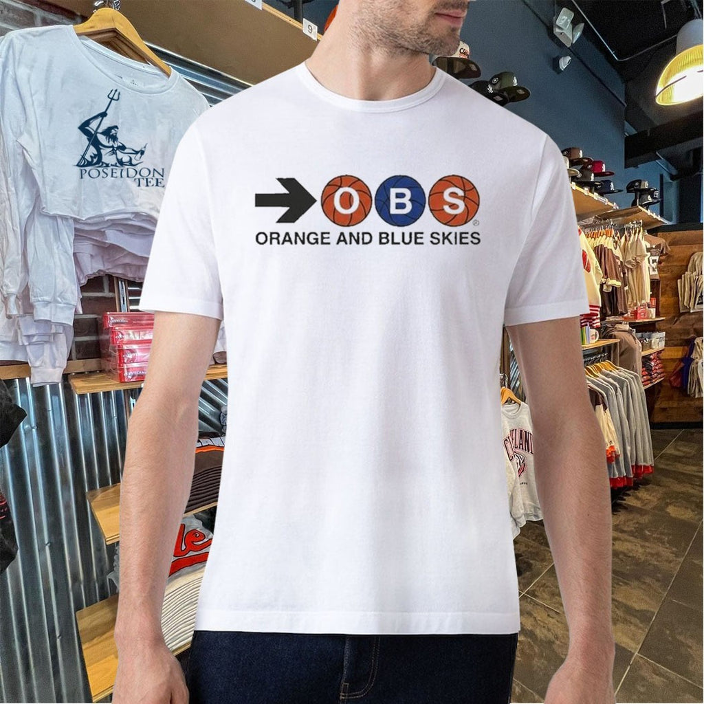 Pike Lee Orange And Blue Skies T-shirt