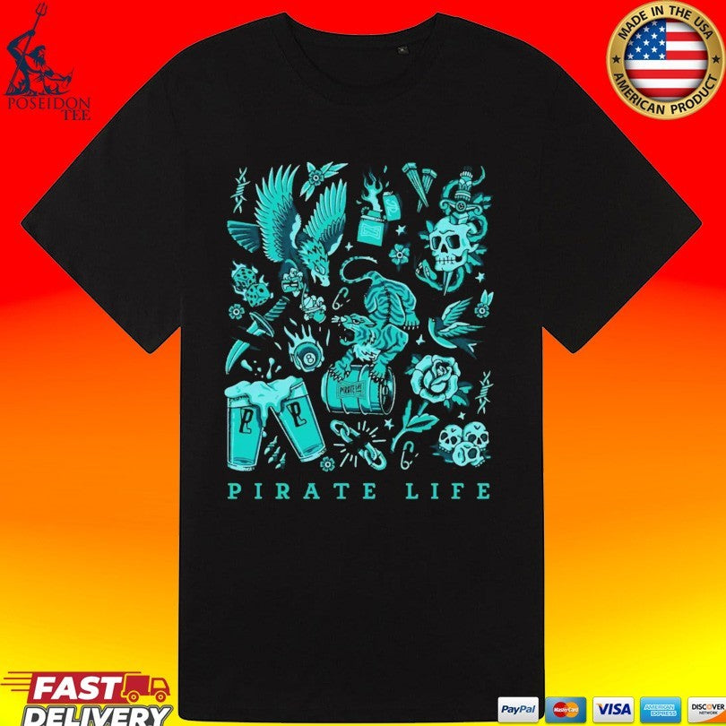 Pirate Life Flash Sheet T-shirt