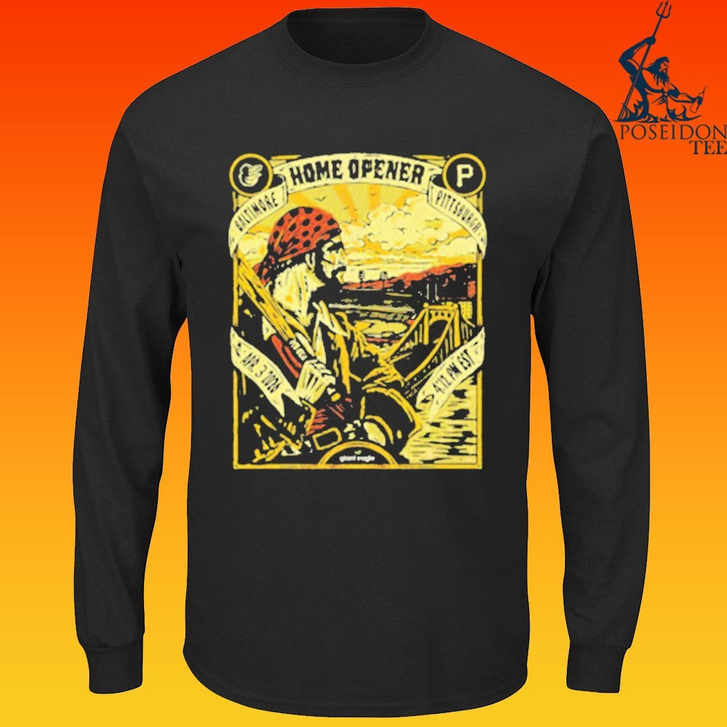 Pirates Happy Home Opener T-shirt
