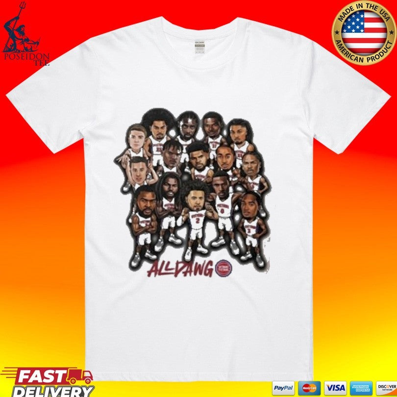 Pistons All Dawg 2026 T-shirt