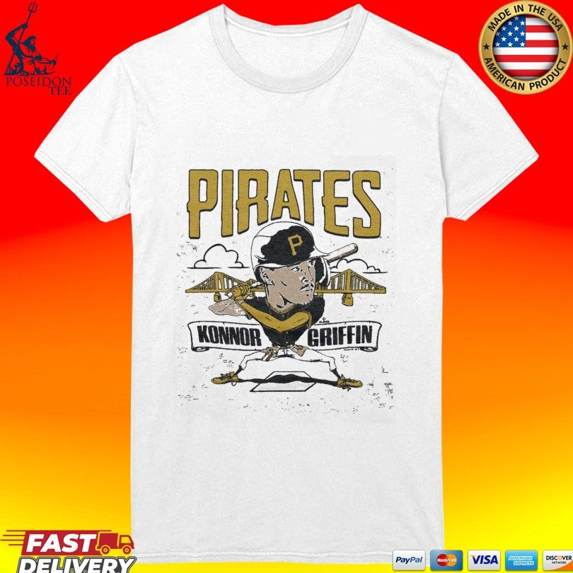 Pittsburgh Pirates Konnor Griffin T-shirt