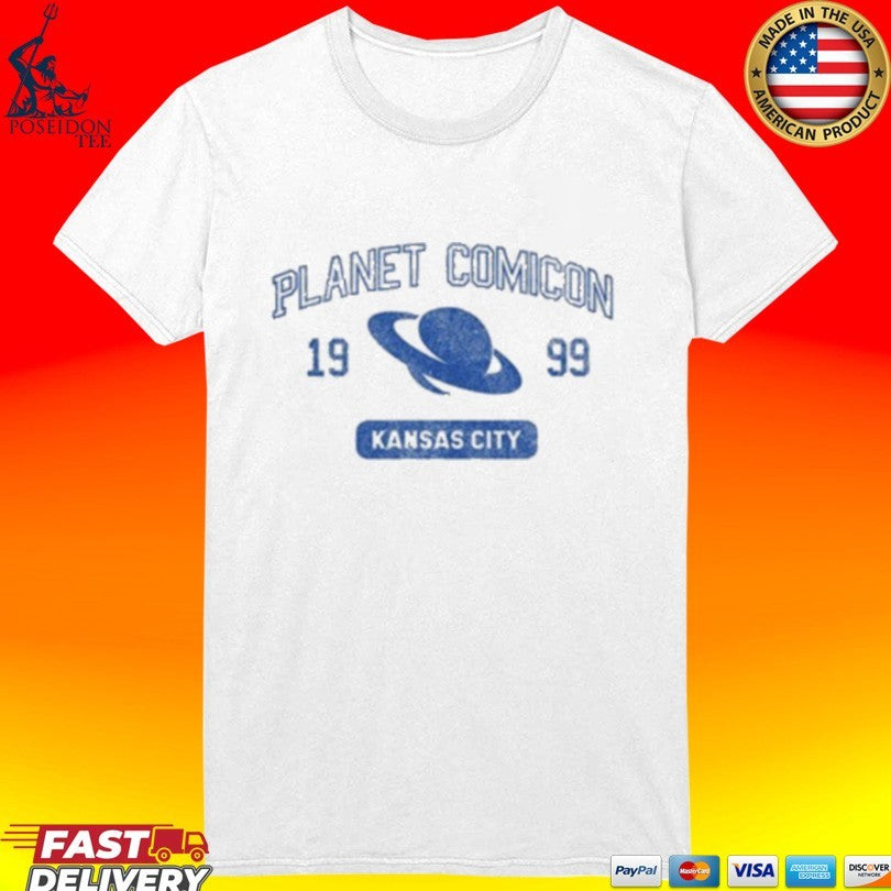 Planet Comicon Kansas City 1999 Collegiate T-shirt