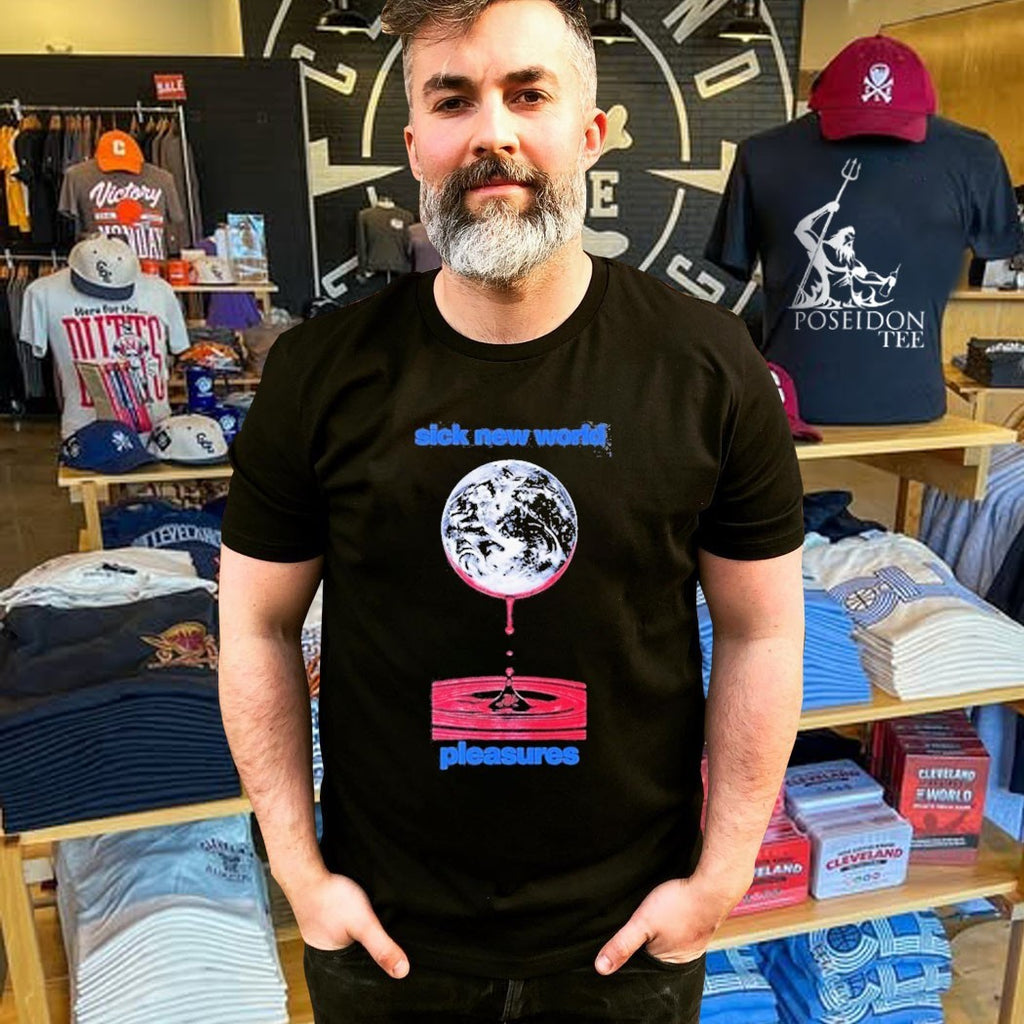 Pleasures Sick New World 2026 Las Vegas On April 25 2026 Bleed T-shirt