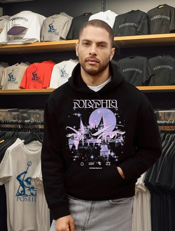 Polyphia Anime Eyes Black T-shirt