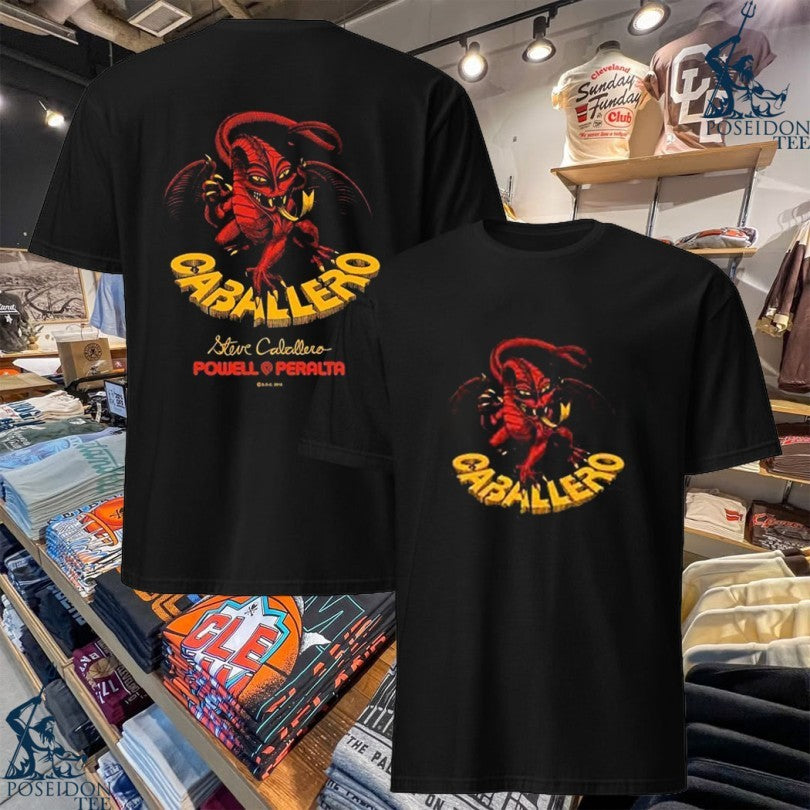 Powell Peralta Steve Caballero Bones Brigade T-shirt