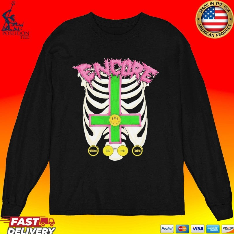 Praiseche Encore Turn Up Or Dic Cage T-shirt