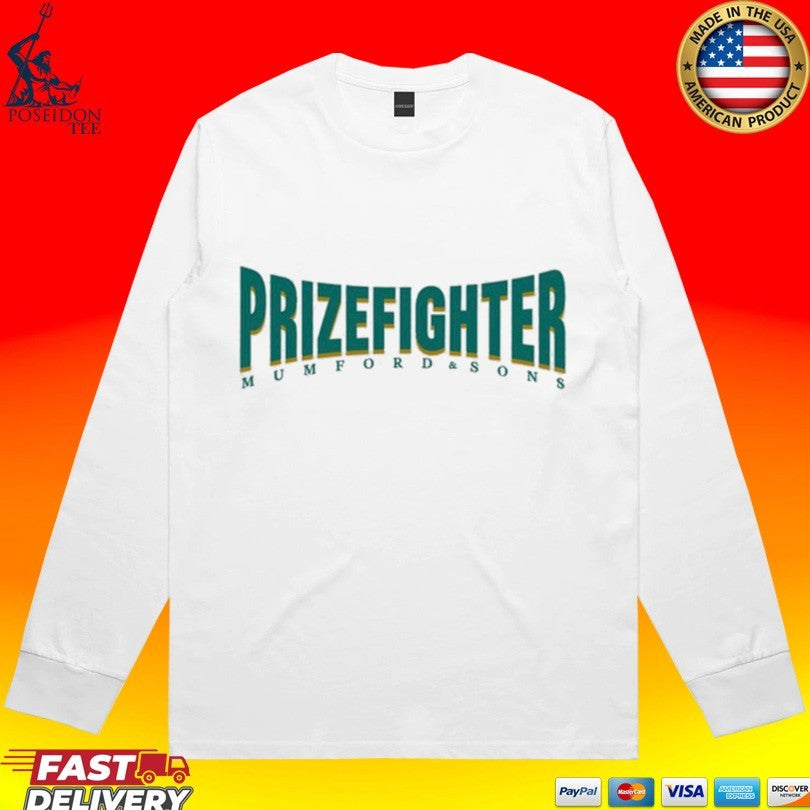 Prizefighter Mumford & Sons Tour 2026 T-shirt
