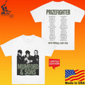 Prizefighter Mumford & Sons Tour 2026 North America T-shirt