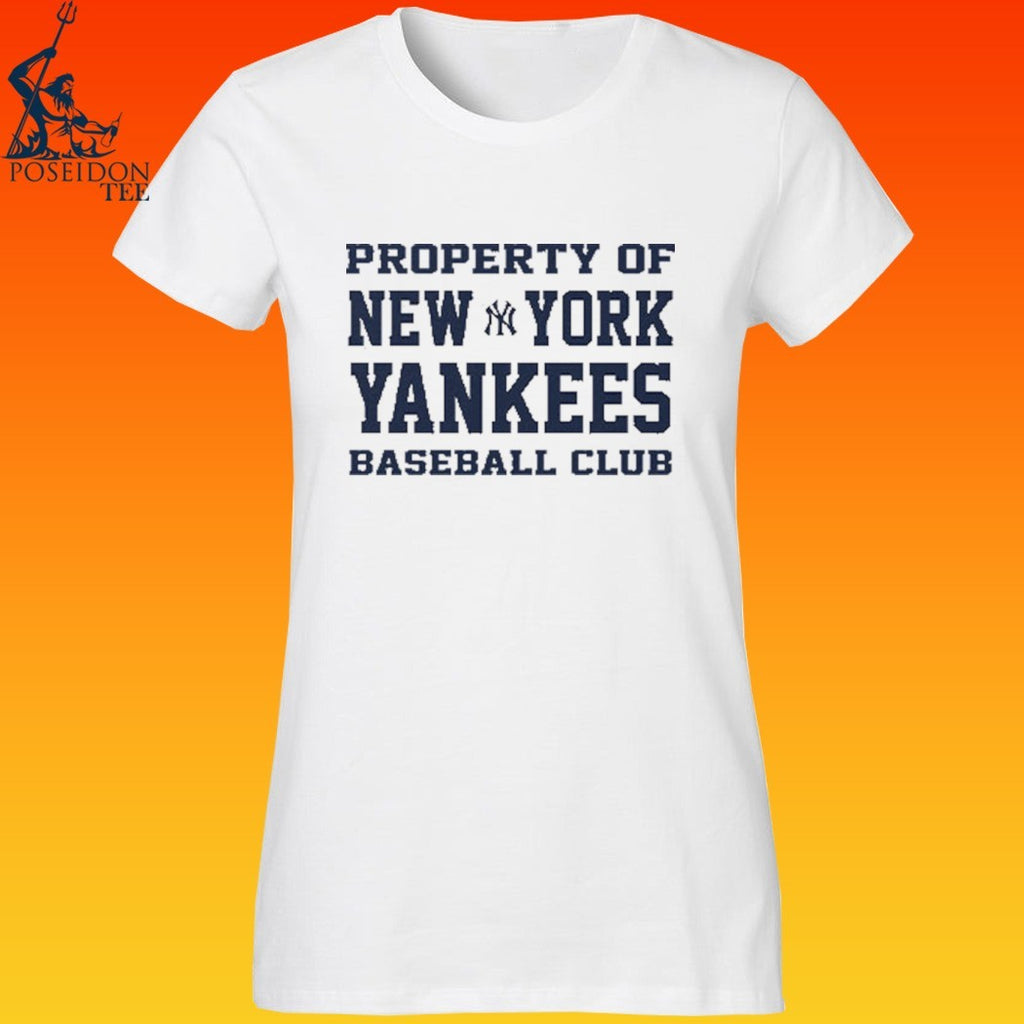 Property Of New York Yankees Baseball Club T-shirt