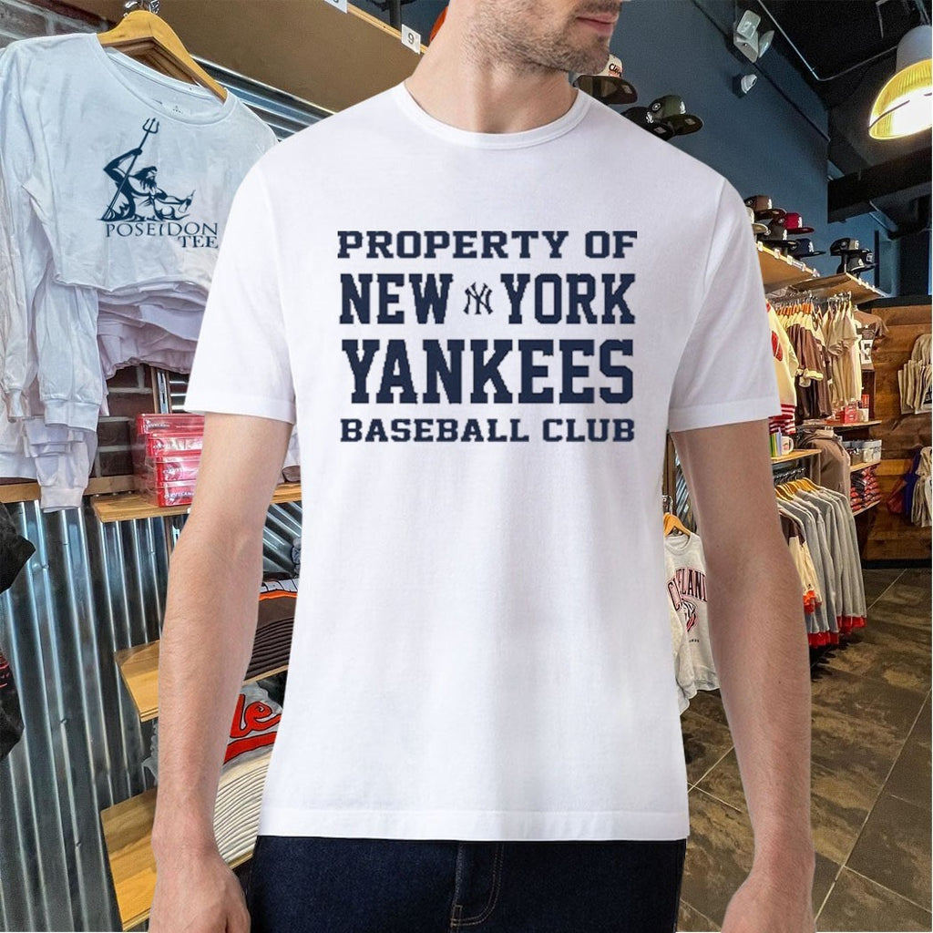 Property Of New York Yankees Baseball Club T-shirt