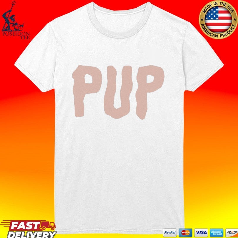 Pup Morbid Stuff Logo T-shirt