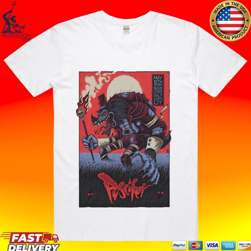Puscifer In Salt Lake City Ut On May 5 2026 Tour T-shirt