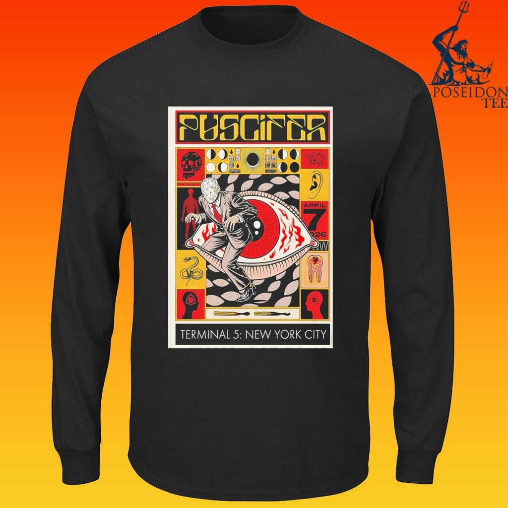 Puscifer Manhattan, Ny April 7 2026 Tour T-shirt