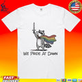 Raccoon We Pride At Dawn T-shirt