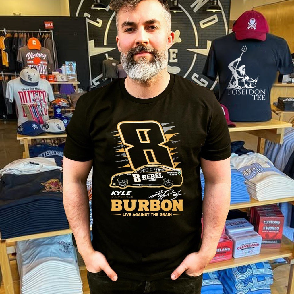 Racing Kyle Burbon Live Against The Grain T-shirt