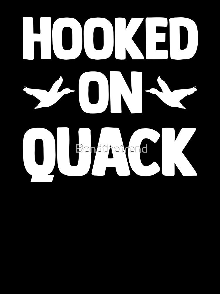 Hooked On Quack Funny Water Ducklings by Bendthetrend