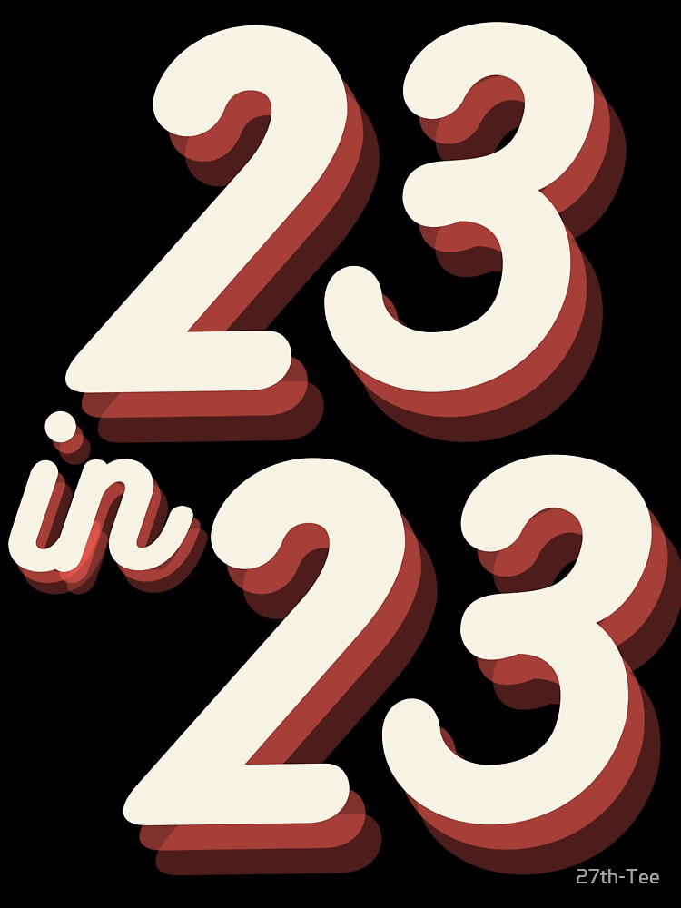 23 Years Old in 2023 Birthday Squad Crew Costume by 27th-Tee