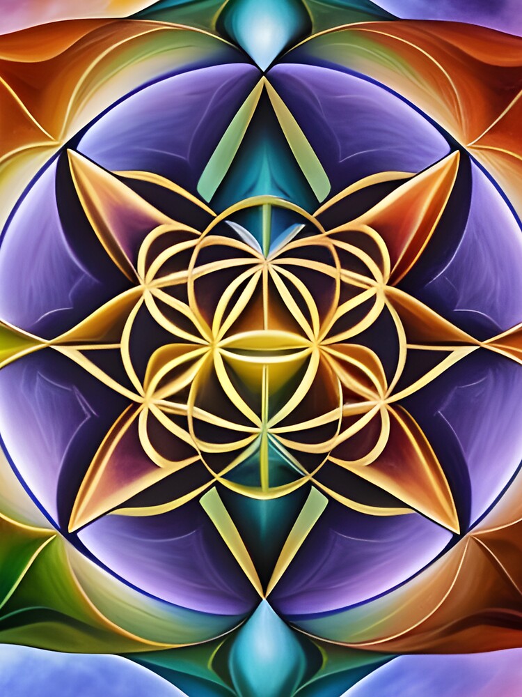 Sacred Geometry 007 Printed by DMT Official Merch