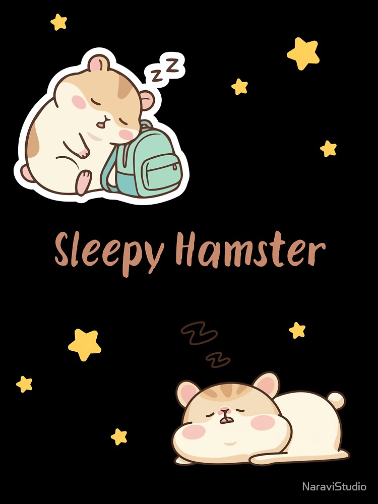 Sleepy hamster club by NaraviStudio