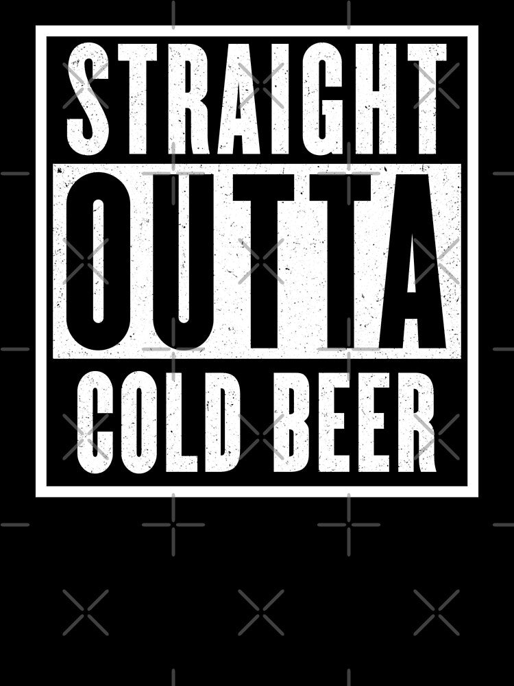 Straight outta cold beer! by SPAZE-Typo