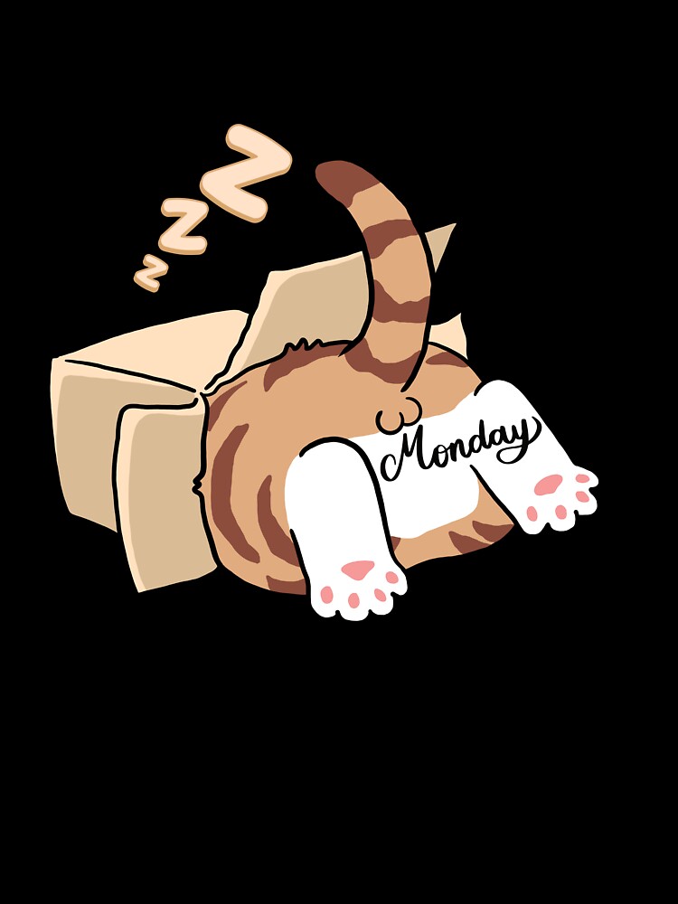 A Lazy Cat Mood For Every Monday by pansakura