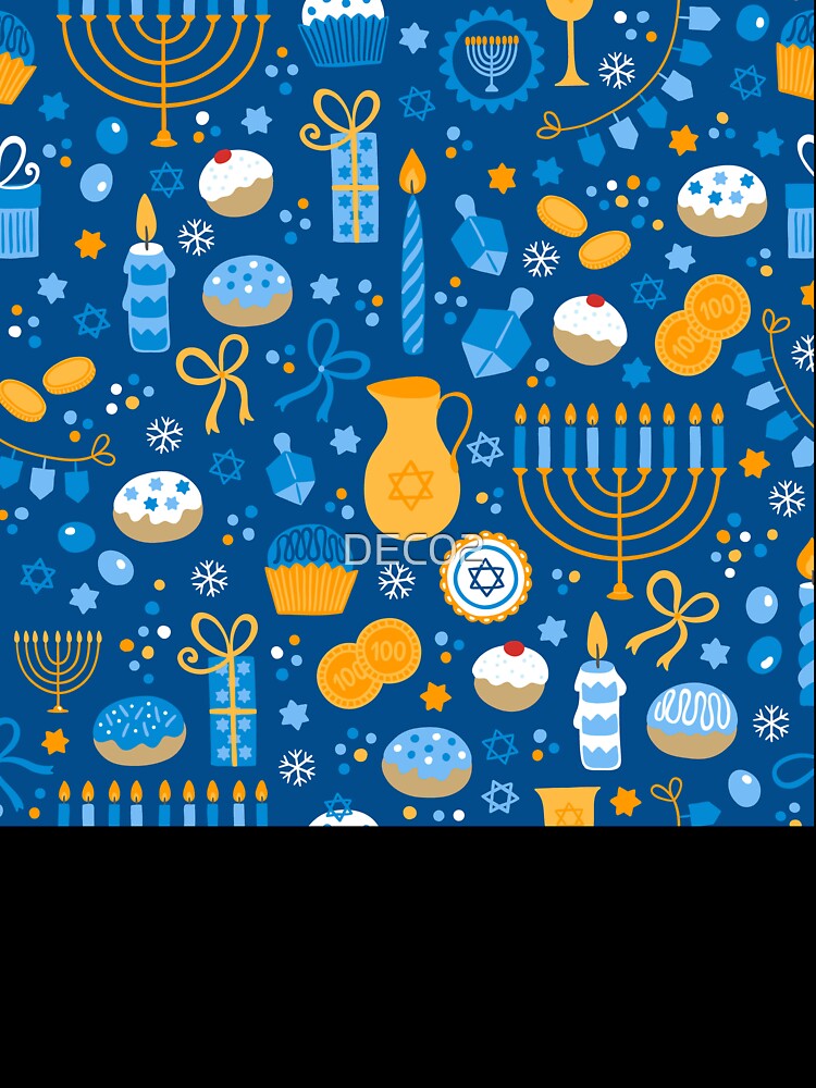 Happy Hanukkah Pattern by DEC02