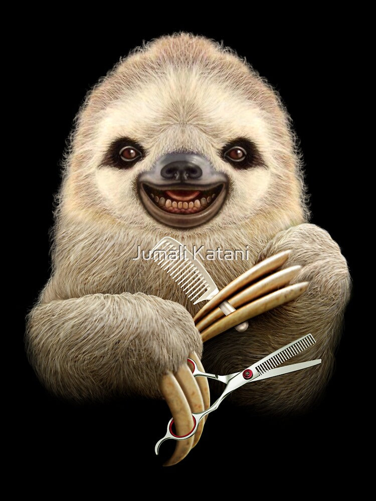 SLOTH THE BARBER by Jumali Katani
