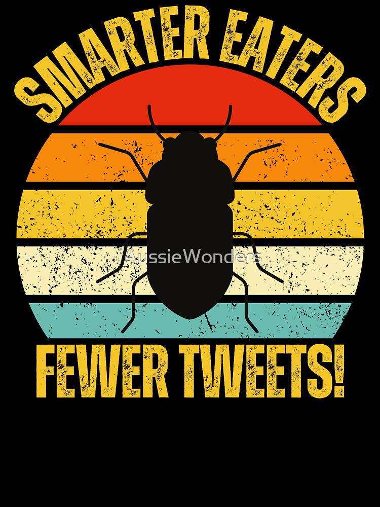 Retro Sunset Mealworm Beetle by AussieWonders