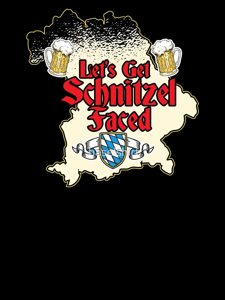 Oktoberfest Volksfest Schnitzel Beer Drinking Gift by haselshirt