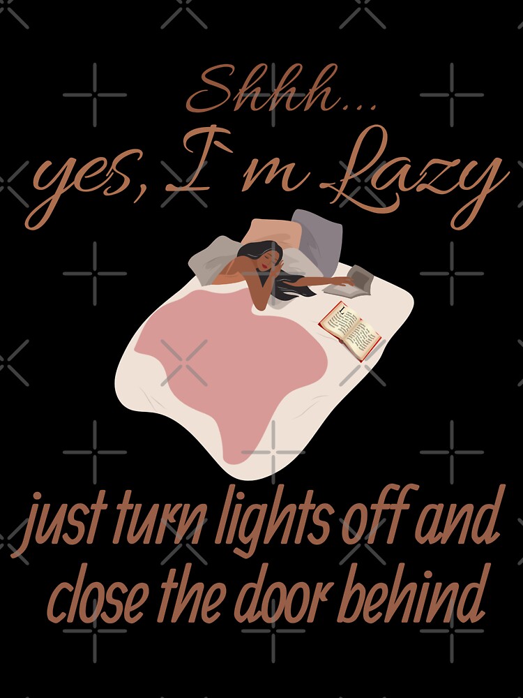 Funny Lazy Boy and Slothful Girl Everyday by Doc500Club