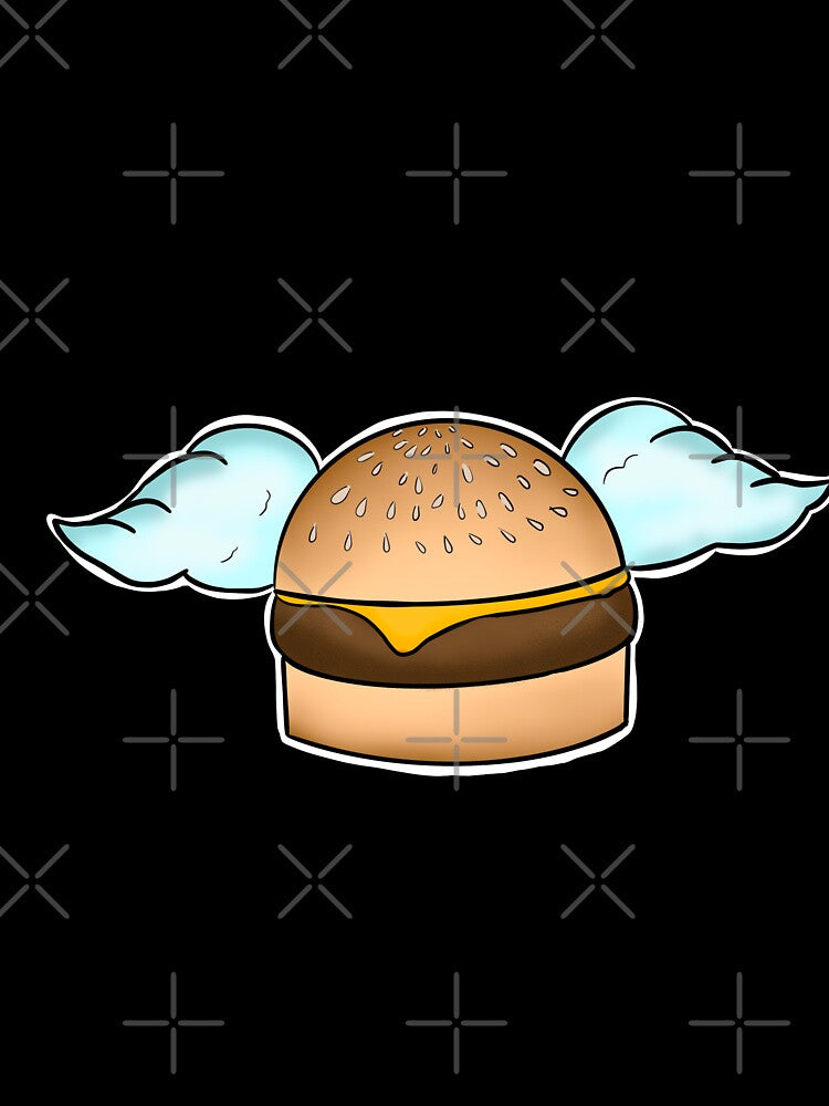 Flying burger by StudioSamanthaa