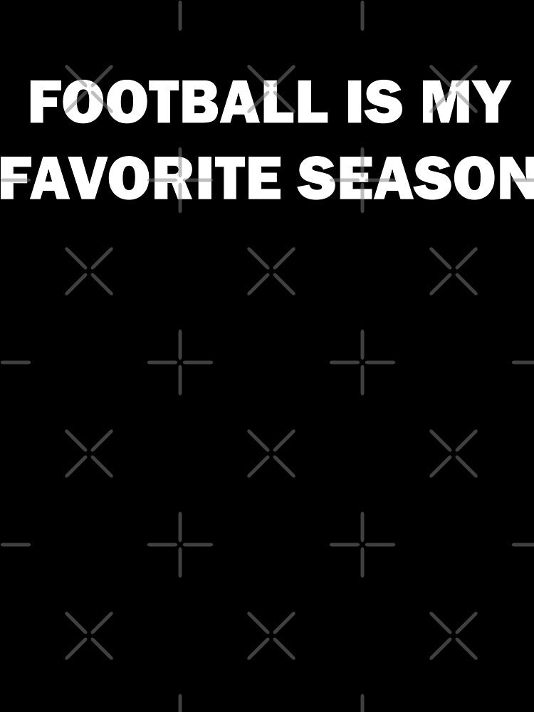 football is my favorite season sticker, football sticker, football laptop decal, football tumbler sticker track running water bottle sticker by TomorrowQuotes