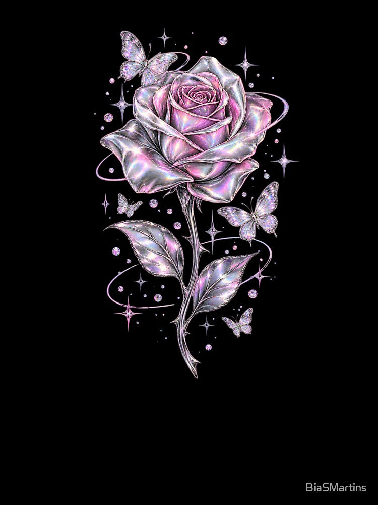 Chrome rose by BiaSMartins