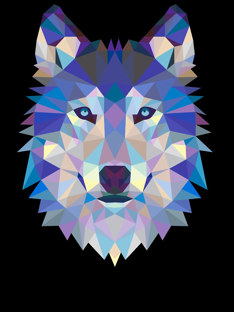 Geometric Wolf by EsotericExposal