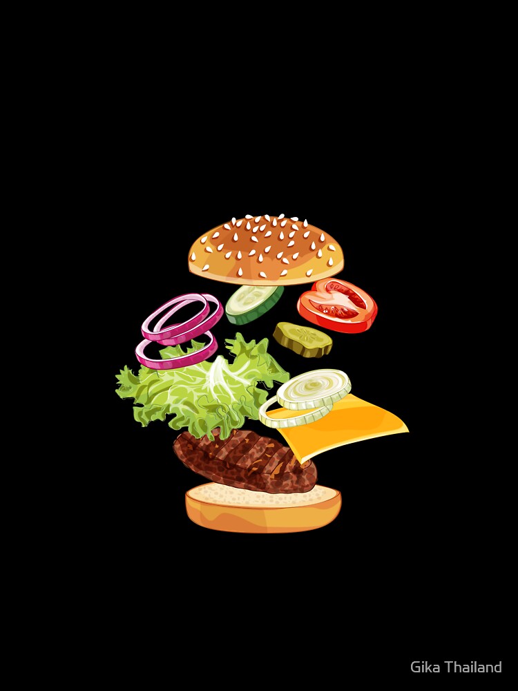 Hamburger by Gika Thailand