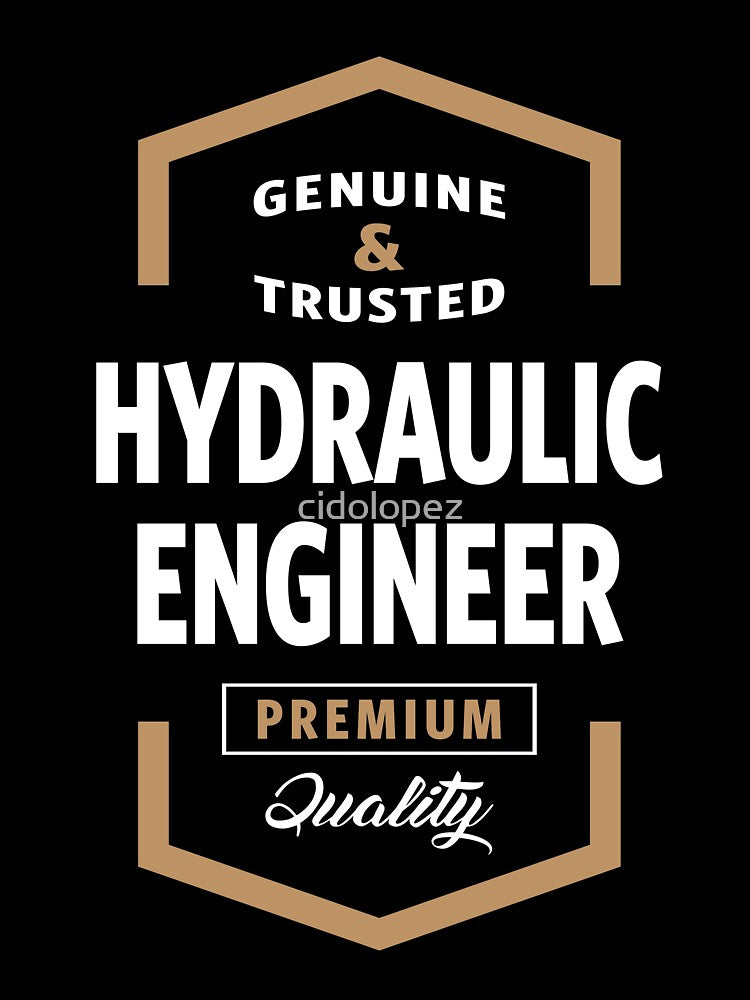 Hydraulic Engineer Logo Tees by cidolopez