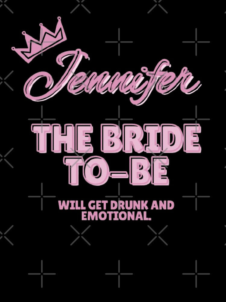 BridesDivas Series: "The Bride-to-be" in Romantic Floral by Inktypolis