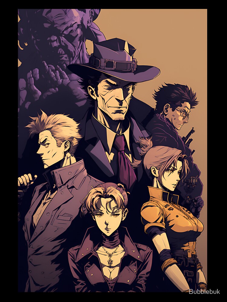 Anime Detective Group Old School by Bubblebuk