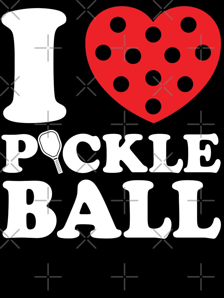 I Love Pickleball T-Shirt, Pickle Ball Player Tee, Pickleball Gift by Ake10