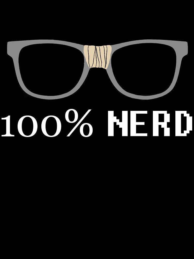 100% Nerd White Font by Tollbridge