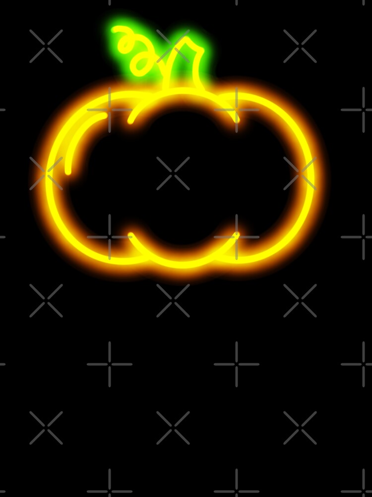 Neon Pumpkin by MirandaPandaBoo