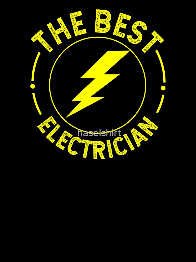 Electrician Shirt The Best Electrician Gift Idea by haselshirt