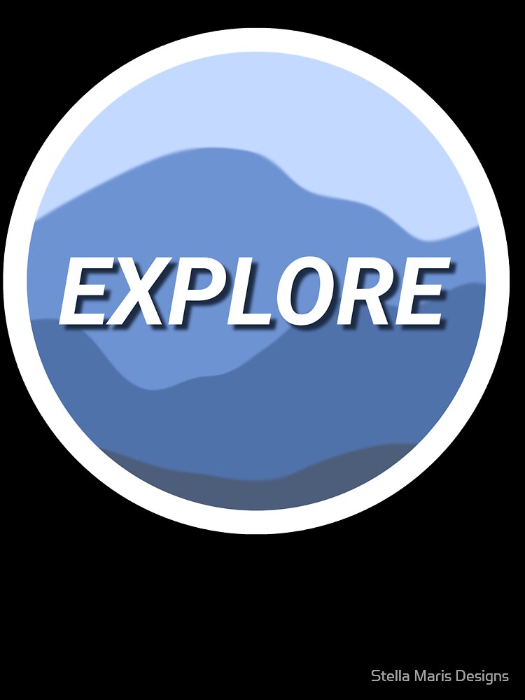 Explore Logo - Minimalist Adventure and Discovery Design by Stella Maris Designs