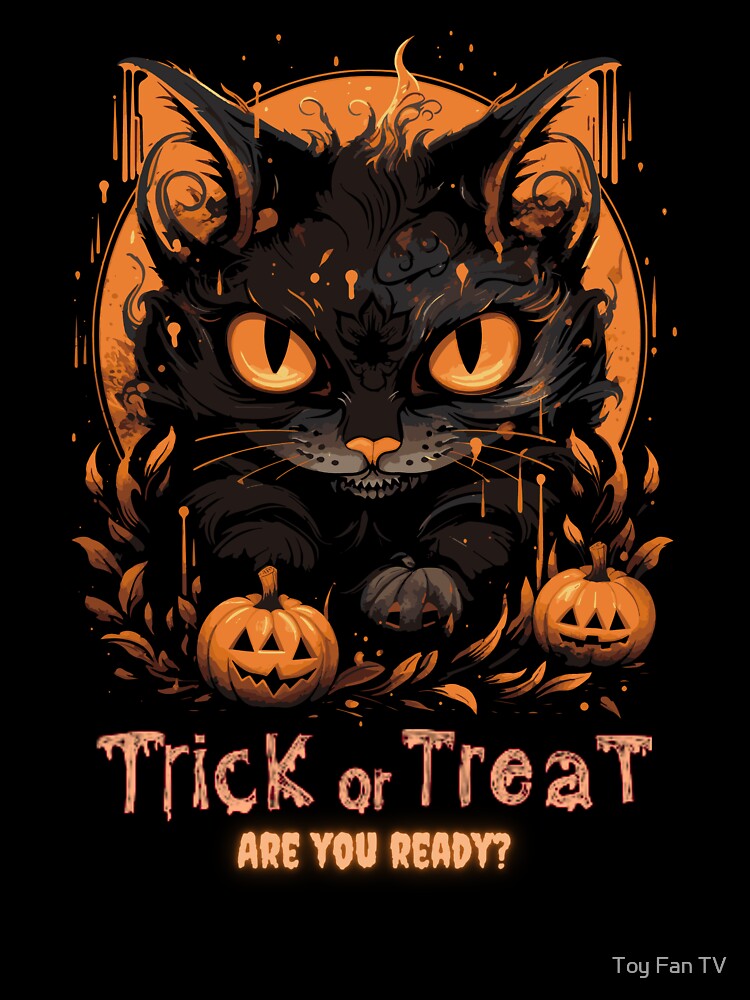 Halloween Black Cat by Toy Fan TV
