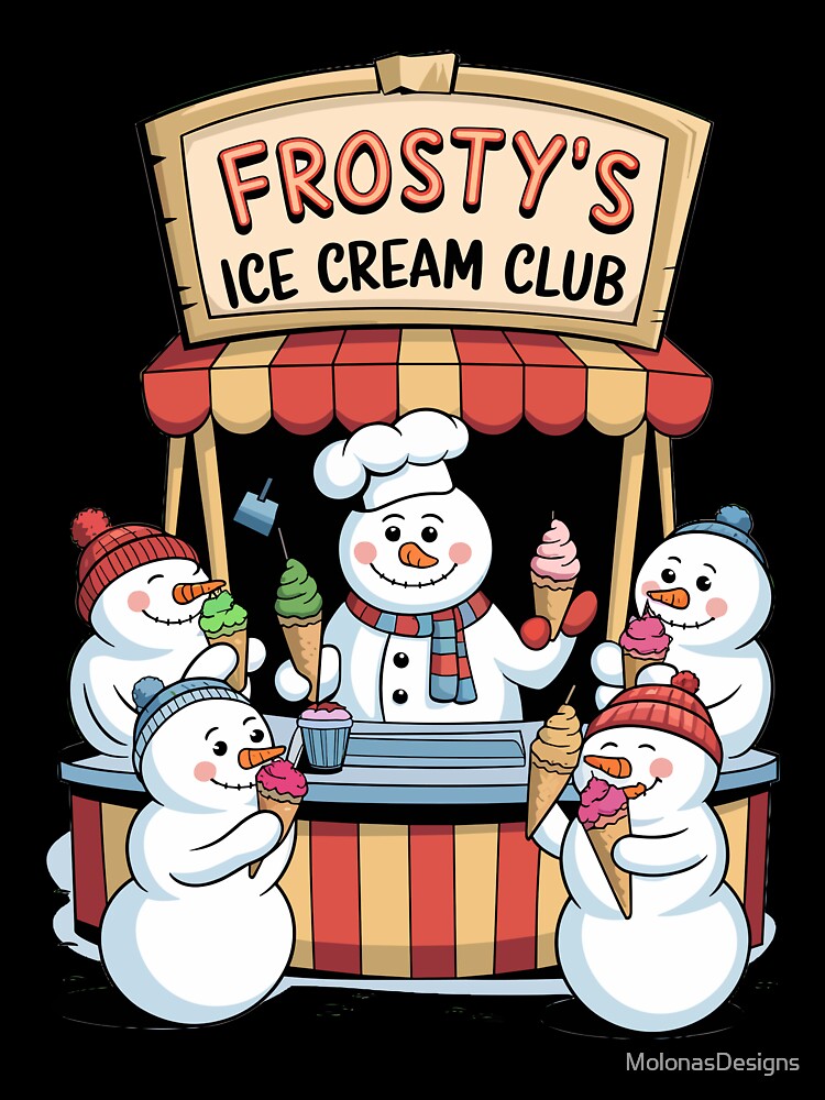 Frosty's Ice Cream Club Design by MolonasDesigns
