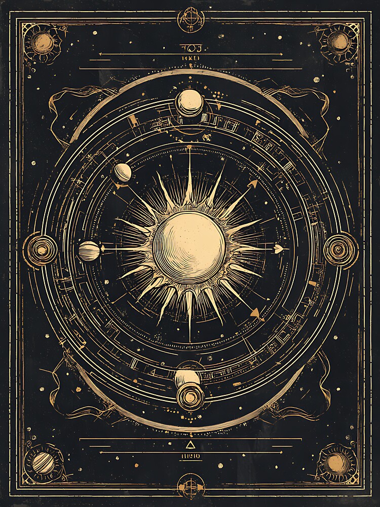 Historical Antique Astronomical Diagram by bapupa