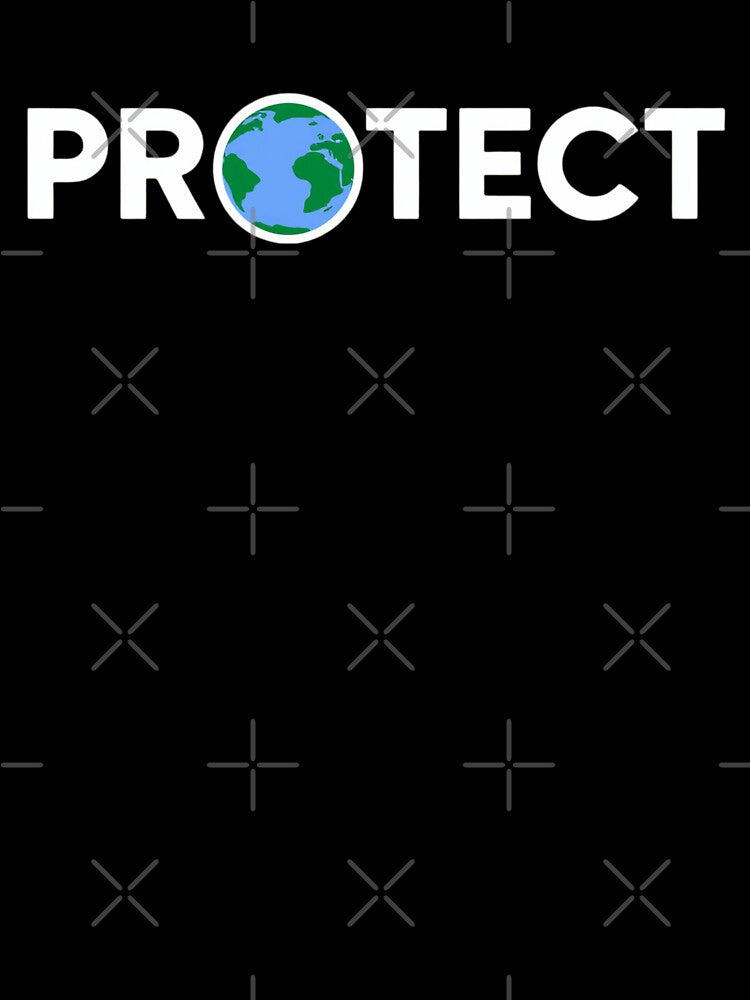 Protect Earth Minimalist Typography by Alex Songs