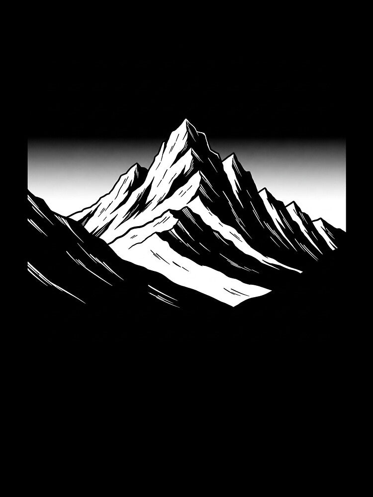 Minimalist Mountain by pixhub by PixHub
