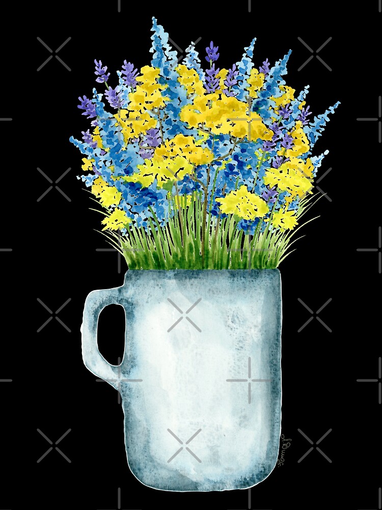 Mug of wildflowers by PetitMartin