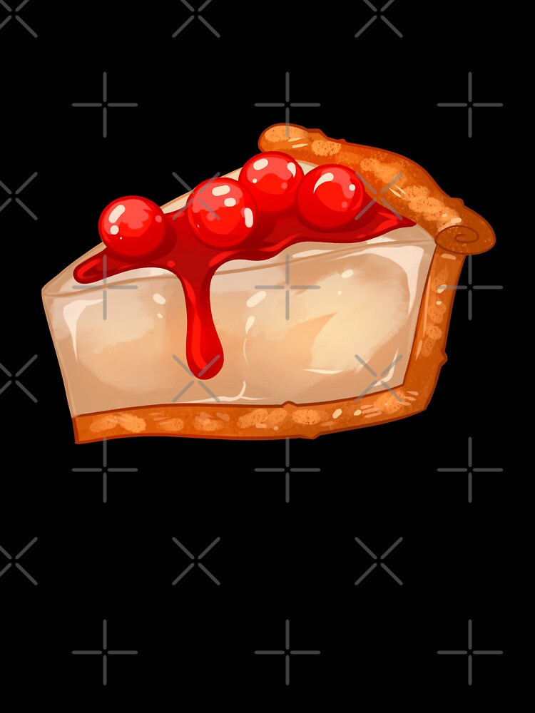 Cherry Cheesecake Slice by GalaxyChicken